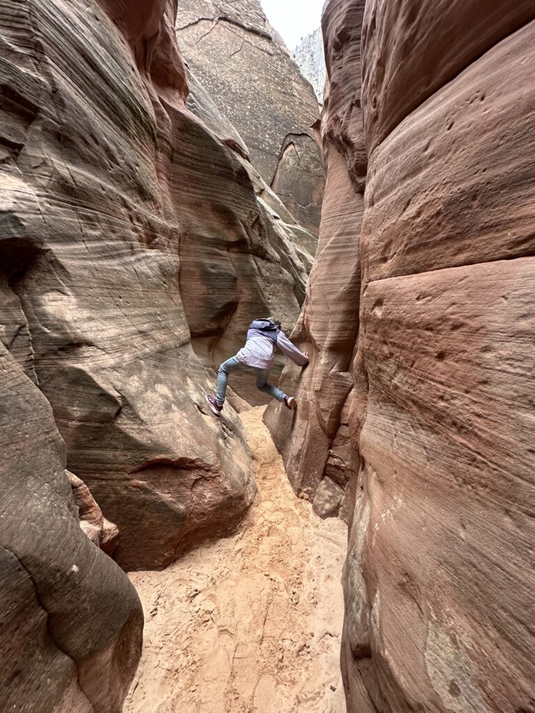 slot canyons great for kids